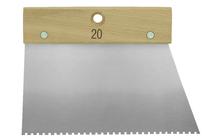 20 CM ADHESIVE SPREADER - WOODEN HANDLE thumbnail
