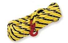 YELLOW AND BLACK POLYPROPYLENE PULLEY ROPE thumbnail